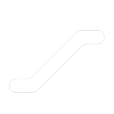 icone escada rolante